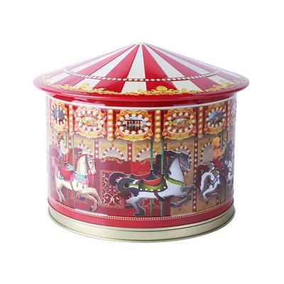 latest merry-go-round music gift tin boxes for wholesale